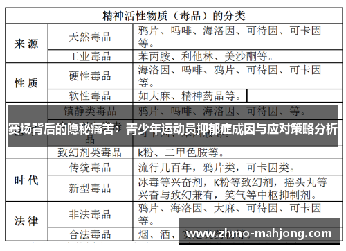 赛场背后的隐秘痛苦：青少年运动员抑郁症成因与应对策略分析